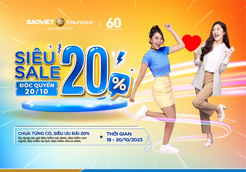 Siêu ưu đãi từ Bảo hiểm Bảo Việt mừng Ngày Phụ nữ Việt Nam