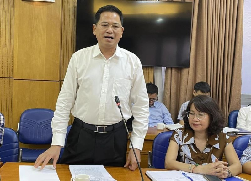 Ông Nguyễn Văn Lực, Phó Tổng cục trưởng Tổng cục Thi hành án Dân sự. Ảnh Thế Kha.