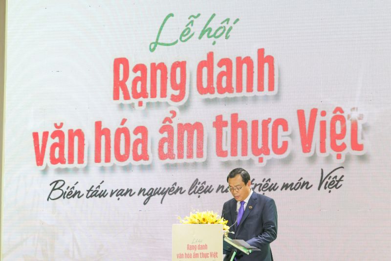 Ông Nguyễn Trùng Khánh, Cục trưởng Cục Du lịch Quốc gia Việt Nam phát biểu