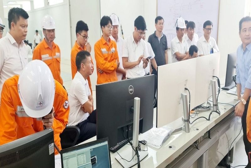Đóng điện vượt tiến độ công trình Đường dây và trạm biến áp 110kV Định Hóa, Thái Nguyên