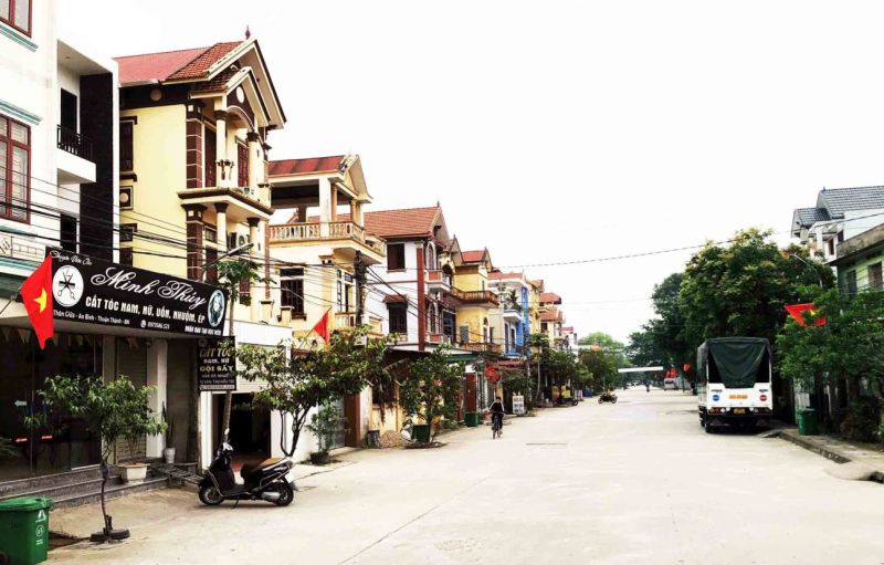 Phường An Bình , thị xã Thuận Thành khoác lên mình một tấm áo mới, khang trang, sạch đẹp.