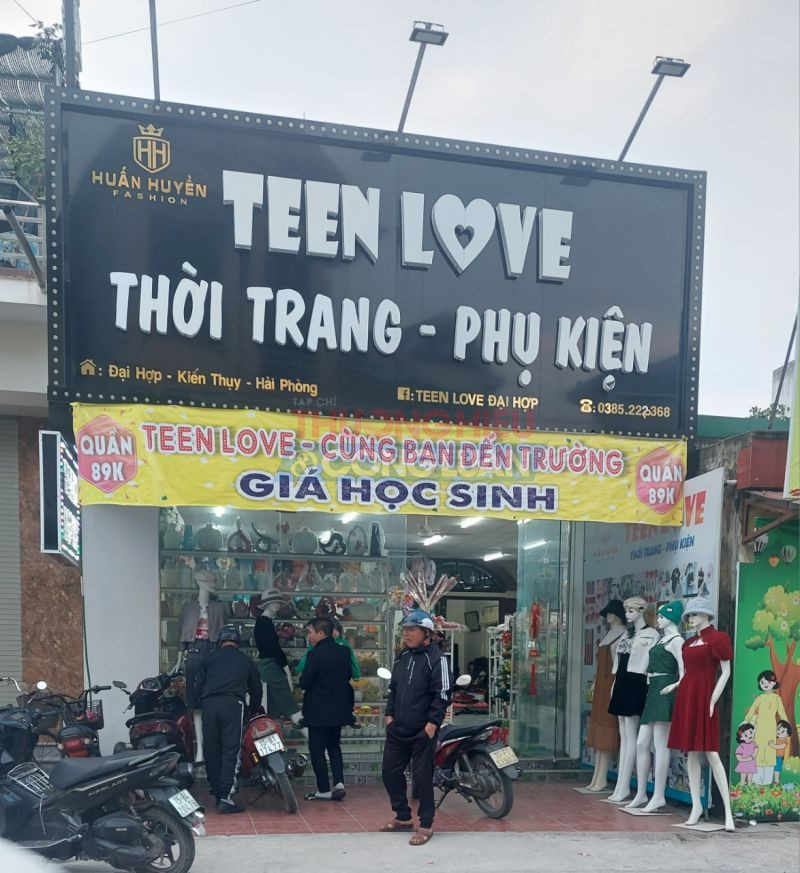 Cửa hàng Teen Love cơ sở 1 tại Đại Hợp, Kiến Thụy, Hải Phòng