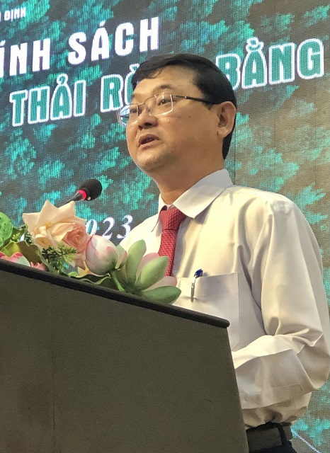 Ông Nguyễn Tự Công Hoàng phát biểu khai mạc Hội thảo.