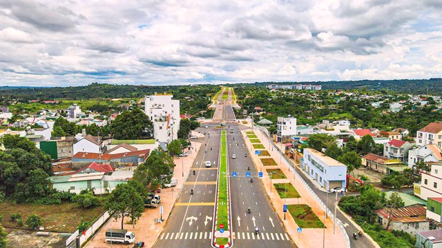 Đại lộ Đông - Tây, TP.Buôn Ma Thuột (Đắk Lắk) chính thức thông xe ngày 30/10/2023