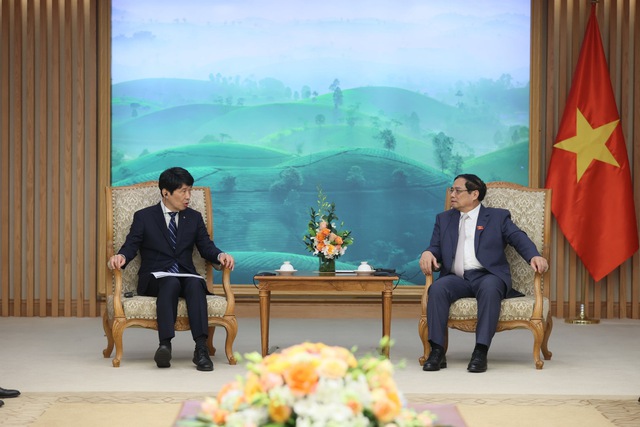 Thống đốc tỉnh Gunma mong muốn đón các doanh nghiệp Việt Nam sang hợp tác tại tỉnh - Ảnh: VGP/Nhật Bắc