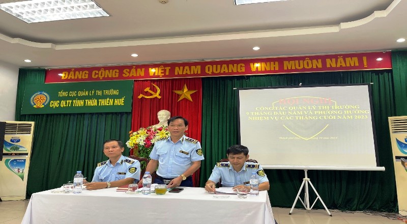 Cục Quản lý Thị trường Thừa Thiên Huế, 10 tháng đầu năm thu nộp ngân sách gần 03 tỷ đồng