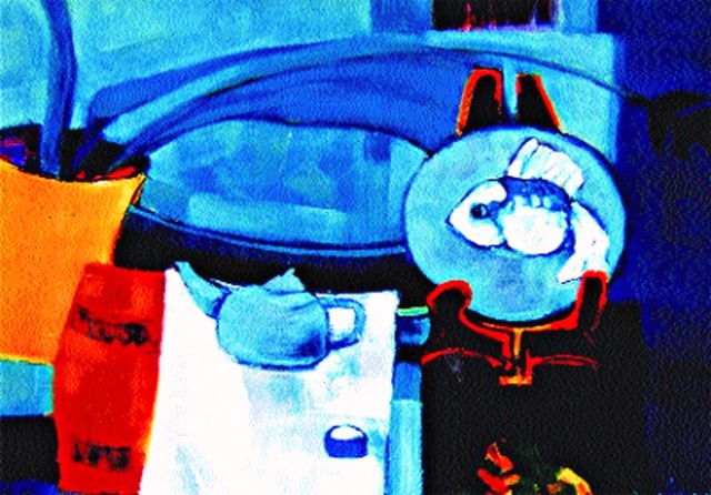 Tĩnh vật, tranh sơn dầu của Hoàng Đặng Tĩnh vật, tranh sơn dầu của Hoàng Đặng