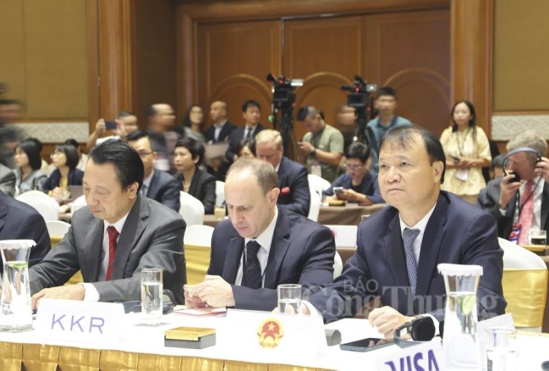 Thứ trưởng Bộ Công Thương Đỗ Thắng Hải tham dự Hội nghị Thượng đỉnh Kinh doanh Việt Nam - Hoa Kỳ. Ảnh: Khánh An