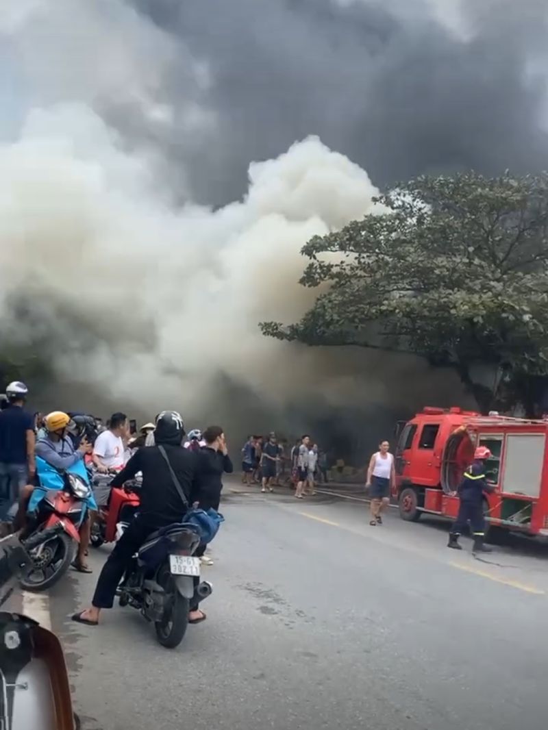 Hải Phòng lại xảy ra cháy