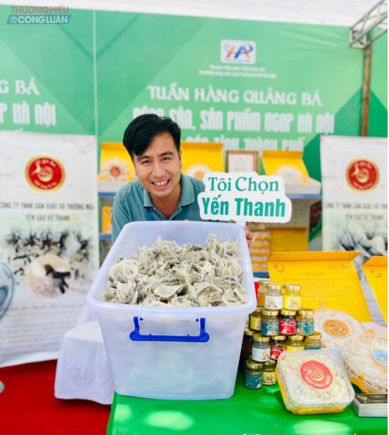 Anh Nguyễn Văn Tú, Giám đốc công ty TNHH Sản xuất và Thương mại yến sào xứ Thanh.