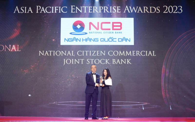 Ngân hàng NCB vinh dự nhận giải thưởng “Thương hiệu truyền cảm hứng 2023” từ APEA