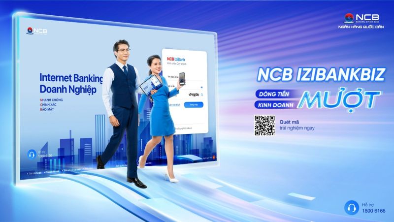 NCB iziBankbiz được thiết kế chuyên biệt cho khách hàng doanh nghiệp, đáp ứng nhu cầu quản trị chủ động của các doanh nhân bận rộn