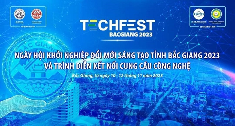Techfest BacGiang 2023 với chủ đề: “Khởi đầu sáng tạo - Khát vọng vươn xa”