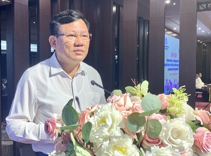 Phó Chủ tịch Thường trực UBND tỉnh Nguyễn Văn Thi phát biểu kết luận tại hội nghị.