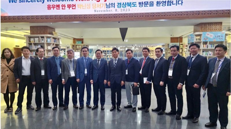 Đoàn công tác tỉnh Bắc Ninh thăm và làm việc tại tỉnh Gyeongsangbuk.