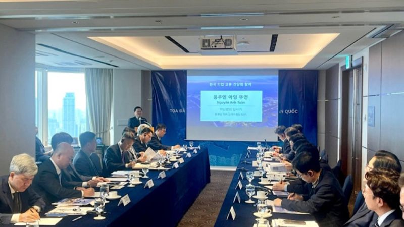 Hơn 20 doanh nghiệp tham gia Tọa đàm kết nối doanh nghiệp Hàn Quốc.