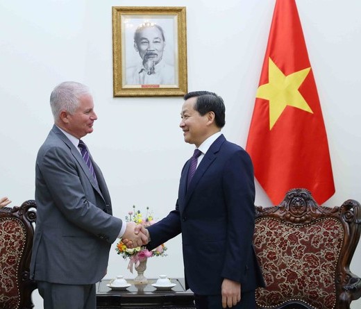 Hiện có rất nhiều doanh nghiệp lớn của Hoa Kỳ muốn đầu tư vào thị trường đầy tiềm năng của Việt Nam