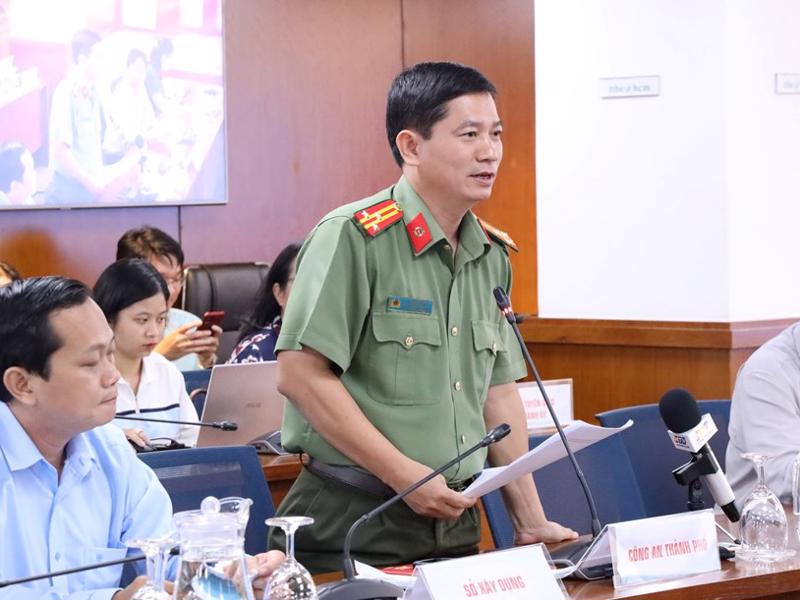 Thượng tá Lê Mạnh Hà, Phó phòng Tham mưu Công an TP. Hồ Chí Minh