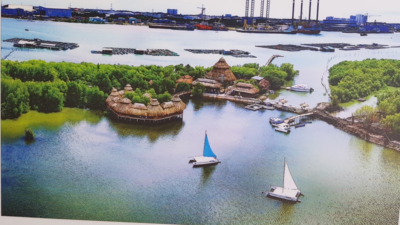 Vẻ đẹp của Khu du lịch sinh thái Đảo Ngọc khi mới đầu tư Vẻ đẹp của Khu du lịch sinh thái Đảo Ngọc khi mới đầu tư