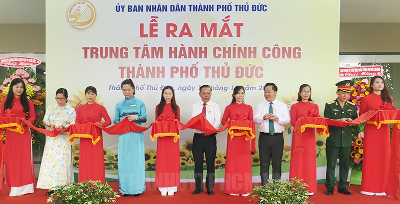 Ra mắt trung tâm hành chính công đầu tiên của TP. Hồ Chí Minh