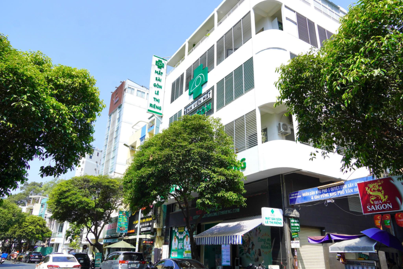 Bệnh viện Mắt Sài Gòn II - nơi bệnh nhân V.L.T.H. được phẫu thuật Femto-Lasik cho cả 2 mắt