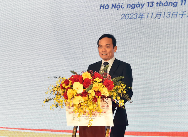 Phó Thủ tướng Trần Lưu Quang: Trong thời gian qua, với sự nỗ lực chung của cả hai bên, quan hệ Việt Nam–Trung Quốc tiếp tục phát triển tích cực và đạt được nhiều thành tựu quan trọng - Ảnh: VGP/Hải Minh