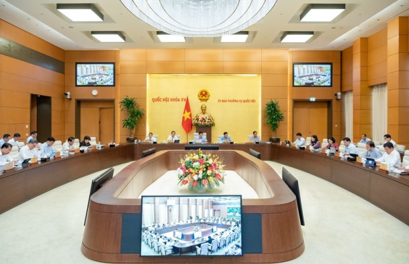 Hôm nay, Ủy ban Thường vụ Quốc hội cho ý kiến vào nhiều nội dung quan trọng của các dự án Luật