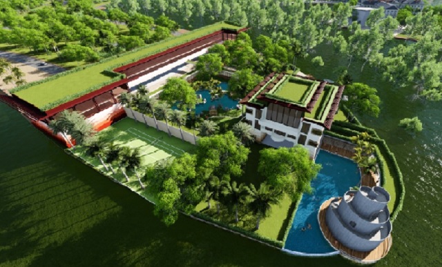 Phối cảnh dự &aacute;n Thị Nại EcoBay. Ảnh: V.H