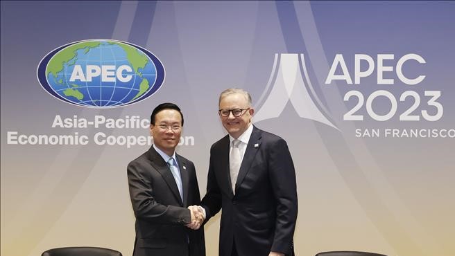 Hai nhà Lãnh đạo cũng nhất trí tiếp tục ủng hộ lẫn nhau tại các diễn đàn khu vực và quốc tế trong đó có Liên hợp quốc,ASEAN, APEC