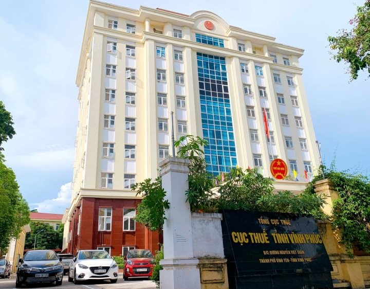 Trụ sở Cục thuế tỉnh Vĩnh Ph&uacute;c