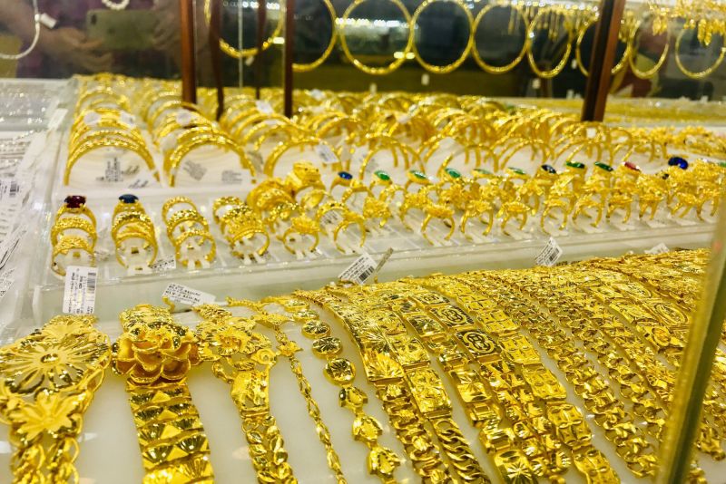 Giá vàng trong nước hôm nay xấp xỉ 71 triệu đồng/ lượng. ( Ảnh minh họa).