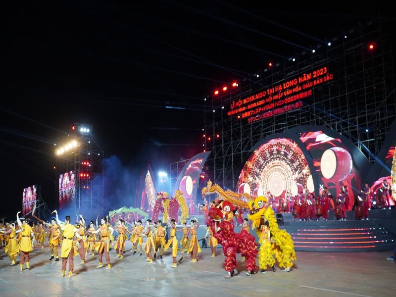 Khai mạc Lễ hội Hokkaido tại Hạ Long năm 2023 vào tối 17/11/2023, tại Quảng trường 30/10