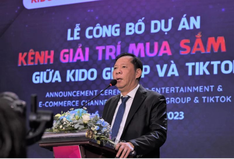 Ông lớn Kido bắt tay với TikTok để bán hàng cho cả trung tâm thương mại