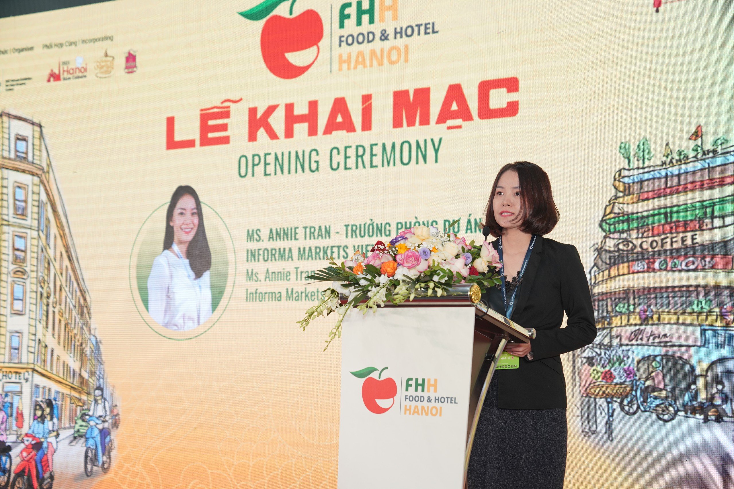 bà Annie Trần, Trưởng phòng dự án cấp cao - Informa Markets Vietnam
