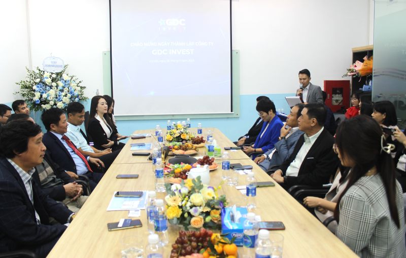 Quang cảnh lễ thành lập Công ty GDC INVEST