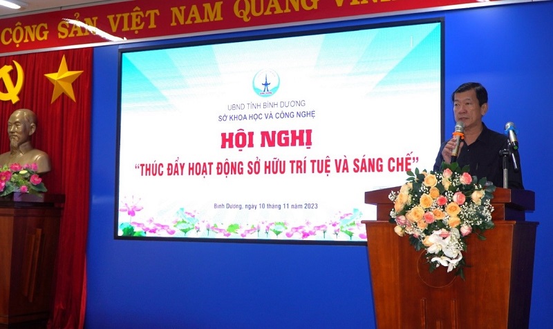Ông Nguyễn Minh Châu phát biểu tại hội nghị