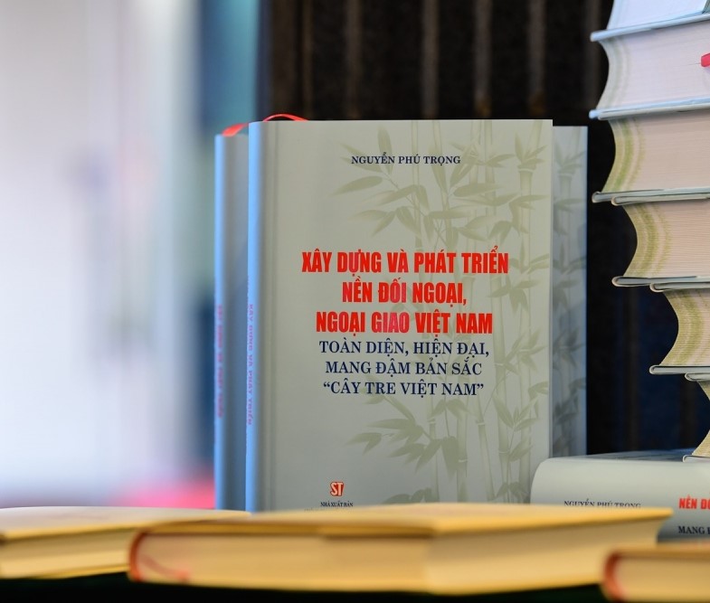 Lễ giới thiệu cuốn sách về đối ngoại, ngoại giao "cây tre Việt Nam" của Tổng Bí thư Nguyễn Phú Trọng