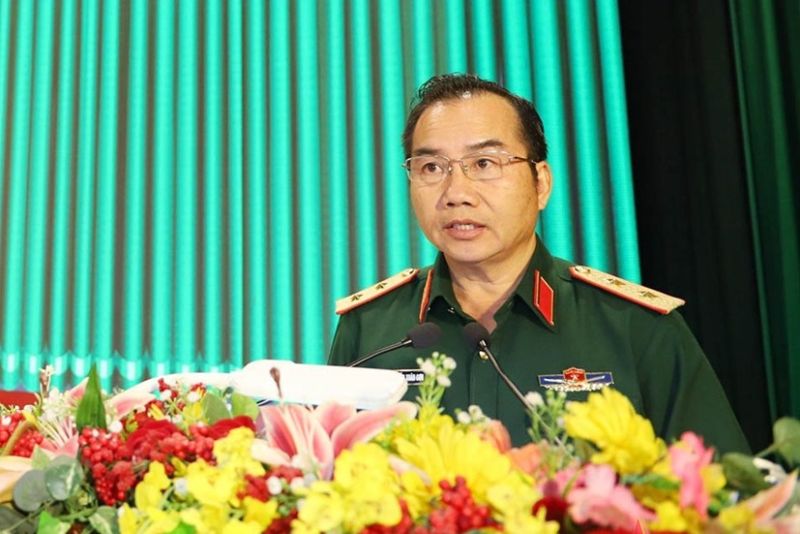 Trung tướng Nguyễn Xuân Sơn phát biểu chỉ đạo hội nghị.