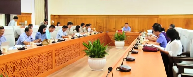 Một cuộc họp của Ban chỉ đạo Thi hành án tỉnh Thừa Thiên Huế