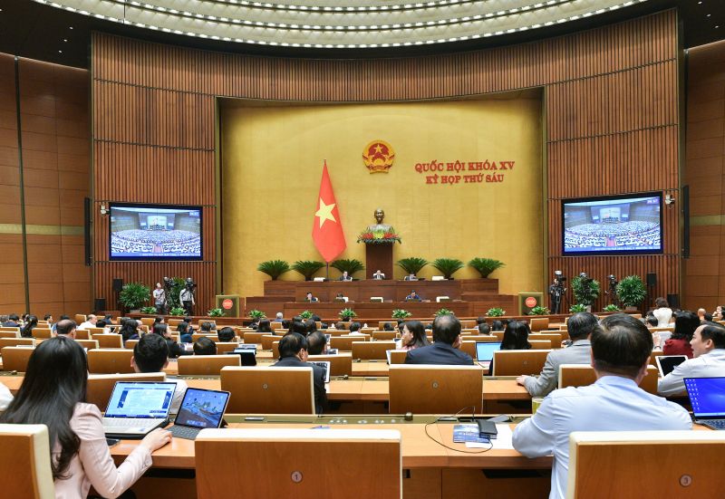 Ngày 27/11, Quốc hội thảo luận 02 Luật, biểu quyết thông qua 02 Luật và sơ kết mô hình đô thị 03 thành phố