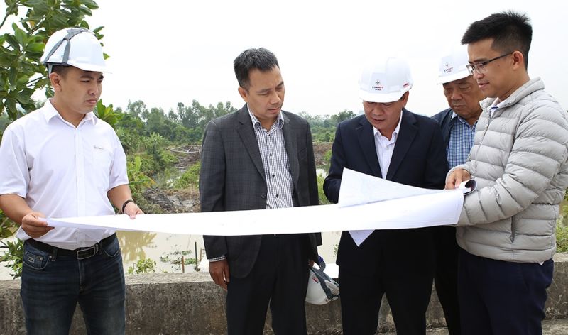 Chủ tịch HĐTV EVNNPT kiểm tra tiến độ thi công dự án đường dây 500kV mạch 3