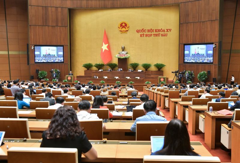 Hôm nay, Quốc hội biểu quyết thông qua 02 Luật, 01 Nghị quyết và thảo luận 02 Luật