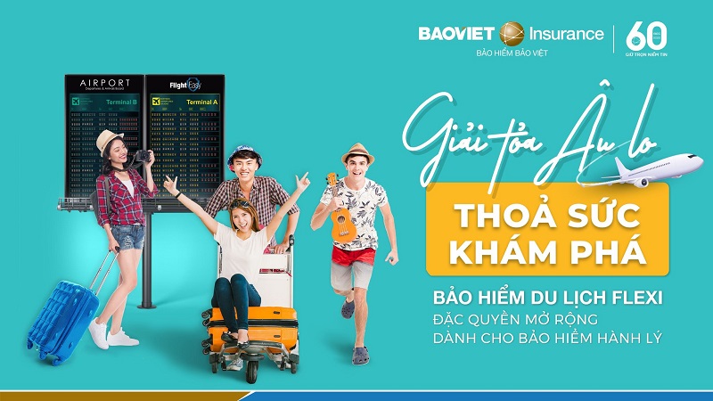 Gác mọi âu lo thất lạc hành lý vì đã có Bảo hiểm du lịch Flexi