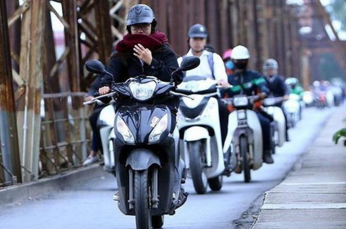 Không khí lạnh tràn vào miền Bắc trong chiều nay, nhiệt độ có thể xuống dưới 10 độ