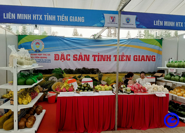 Các sản phẩm OCOP, đặc sản của tỉnh Tiền Giang góp mặt tại Thành phố Hà Nội (10/2023)