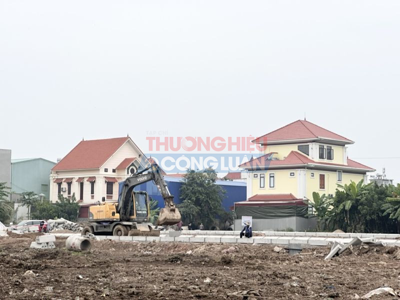 Tích cực hoàn thiện hạ tầng kỹ thuật khu đấu giá đất