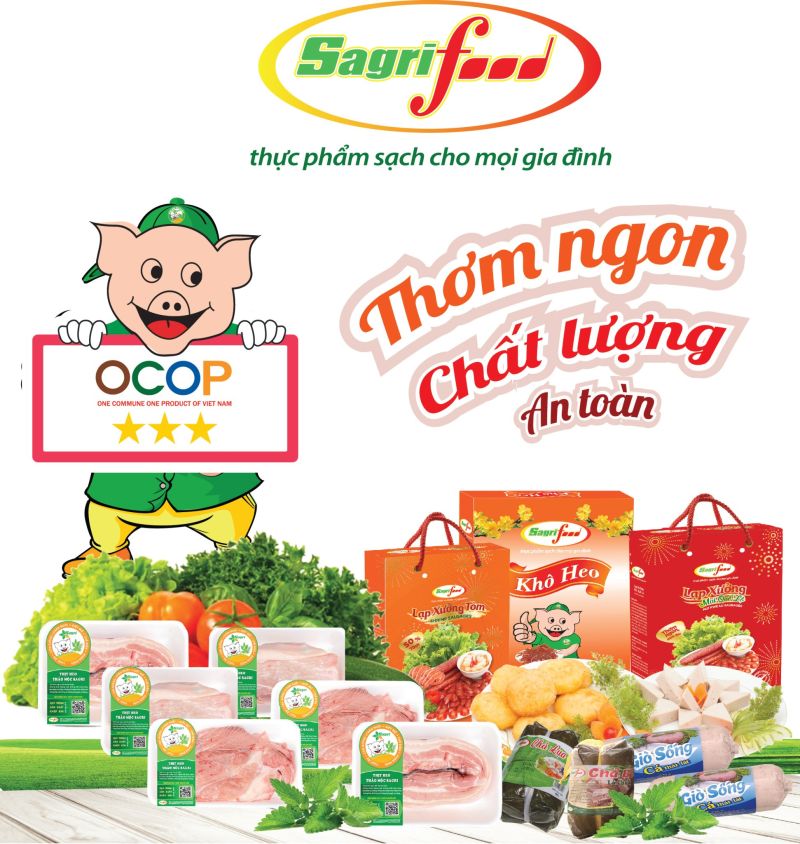 Sagrifood chuẩn bị nguồn hàng cho Tết Giáp Thìn 2024