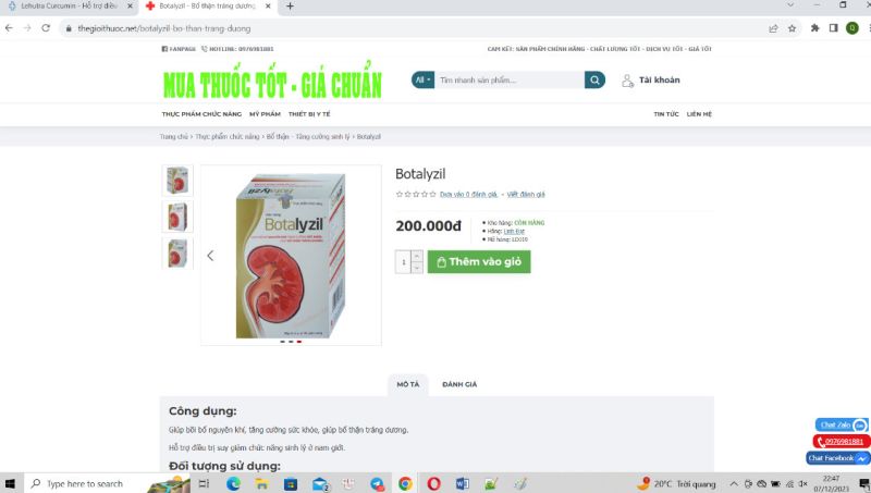 Cảnh báo quảng cáo thực phẩm bảo vệ sức khỏe vi phạm quy định về quảng cáo thực phẩm