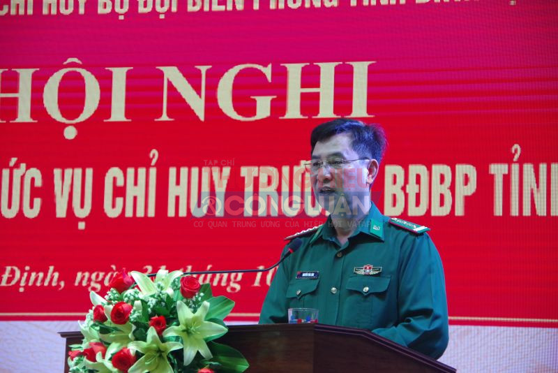 Đại tá Nguyễn Văn Lĩnh, Chỉ huy trưởng Bộ đội Biên phòng tỉnh Bình Định