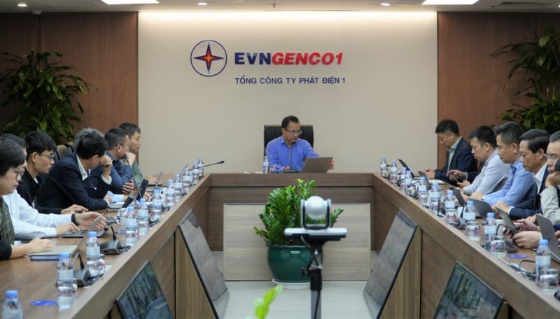 Hội nghị giao ban trực tuyến tháng 12 năm 2023 của EVNGENCO1.